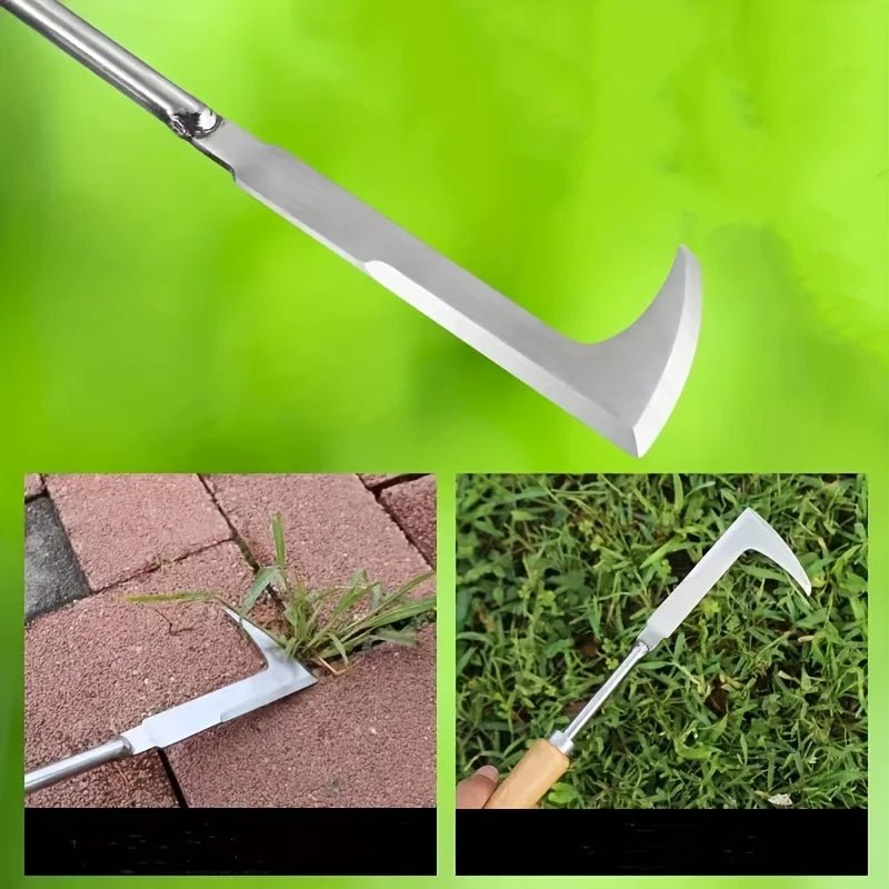 Weeding Tool Stainless Steel Crack Weeder for Patio Pavers Sidewalk