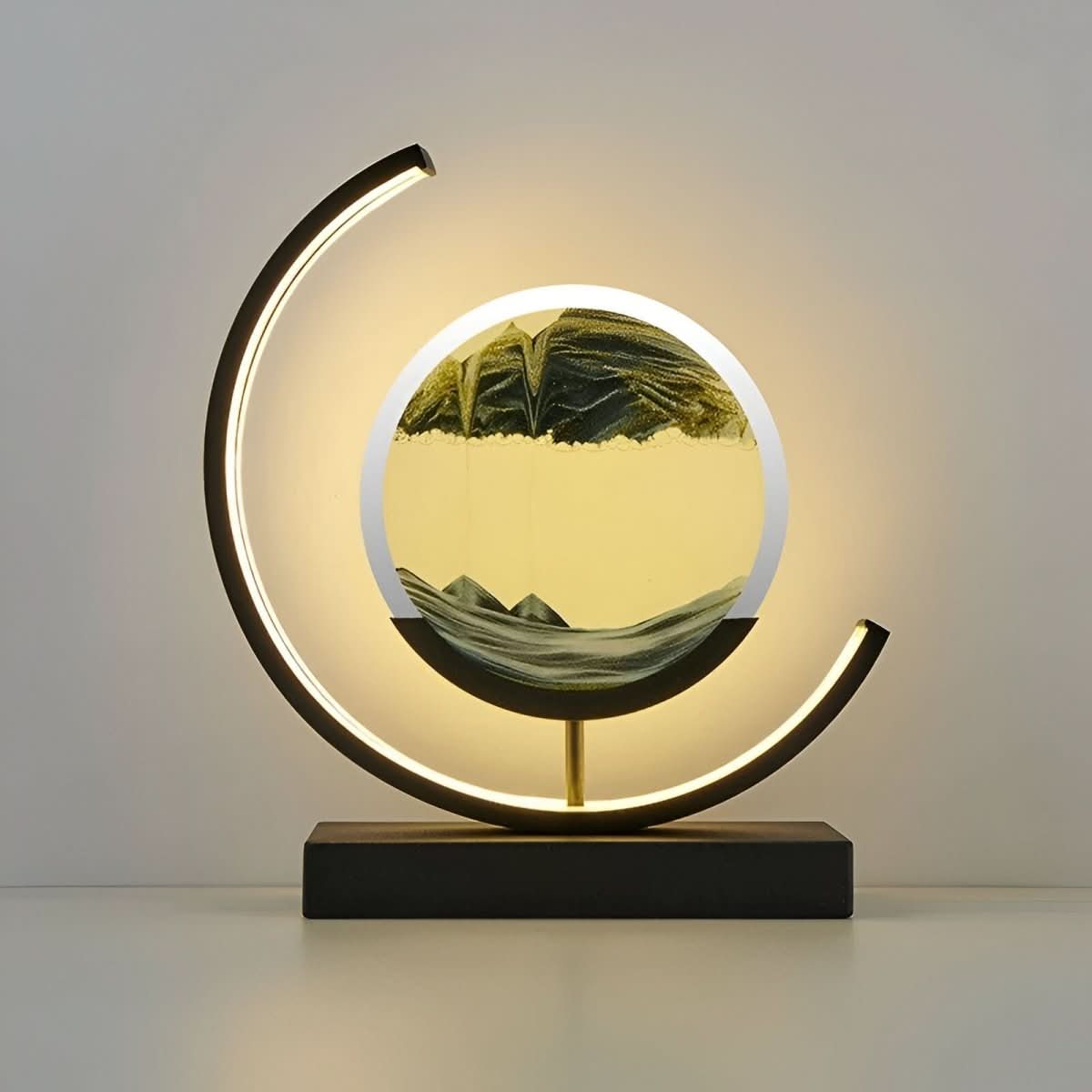 Sand Art Lamp Moving Sand LED Mood Light Decor