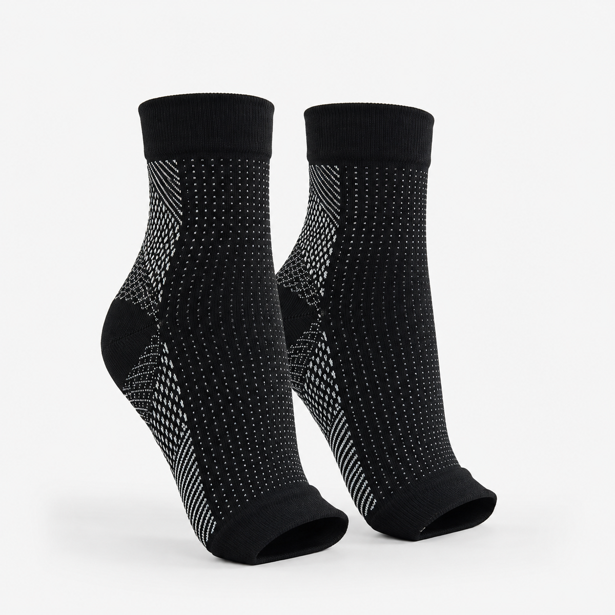 Open Toe Compression Socks Ankle Compression Sleeve for Women and Men
