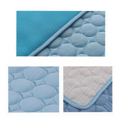Cooling Dog Mat Self Cooling Pet Bed Pad for Summer Travel