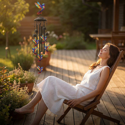 Wind Chimes for Outside Hummingbird Memorial Wind Chime Garden Decor