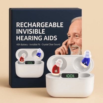 Hearing Aids In-Ear Rechargeable Discreet Sound Amplifier