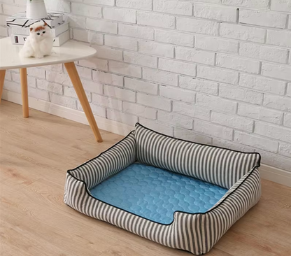 Cooling Dog Mat Self Cooling Pet Bed Pad for Summer Travel