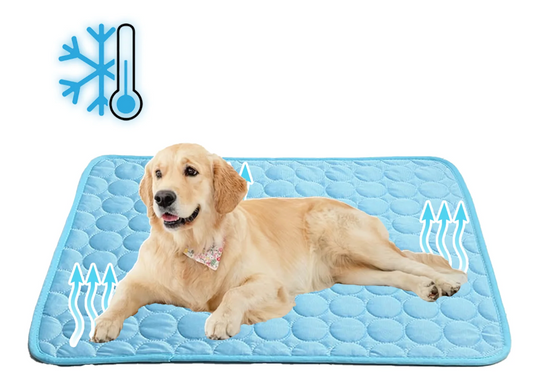 Cooling Dog Mat Self Cooling Pet Bed Pad for Summer Travel