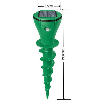 Mole Repellent Solar Powered Sonic Spike for Lawn Gopher Vole