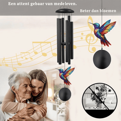 Wind Chimes for Outside Hummingbird Memorial Wind Chime Garden Decor