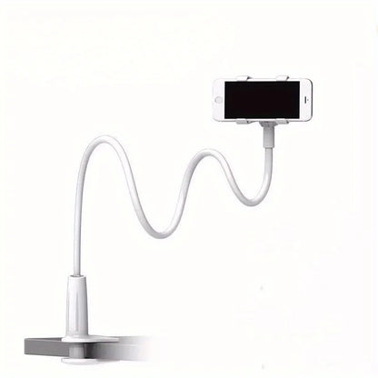 Phone Holder for Bed Gooseneck Phone Stand Long Arm Clamp for Desk