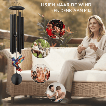 Wind Chimes for Outside Hummingbird Memorial Wind Chime Garden Decor