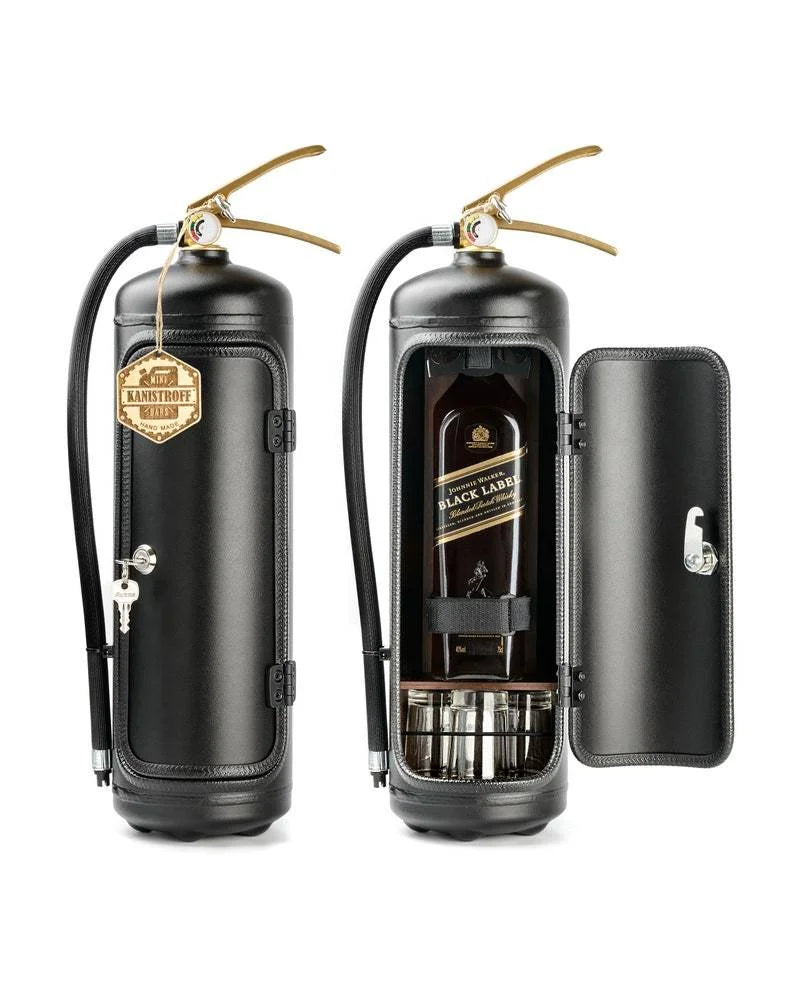Liquor Bottle Holder Hidden Fire Extinguisher Bar Cabinet