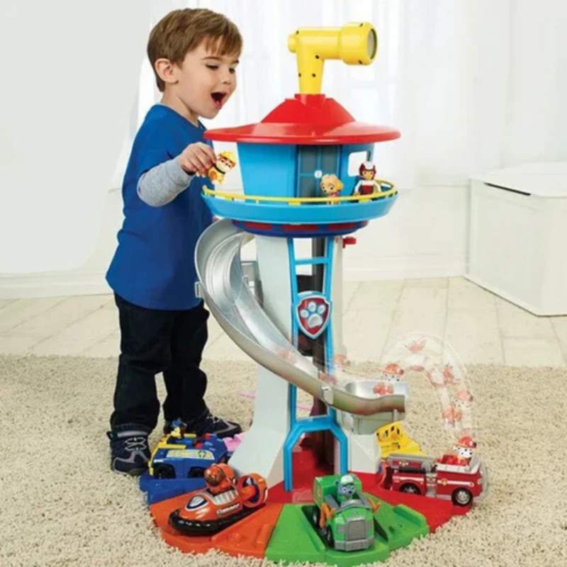 Playset Building Blocks Adventure Tower Vehicle Kids Toy Set