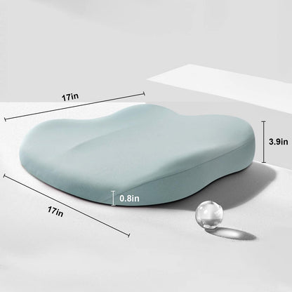 Car Seat Cushion Memory Foam Driver Height Boost for Visibility