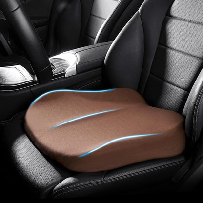 Car Seat Cushion Memory Foam Driver Height Boost for Visibility