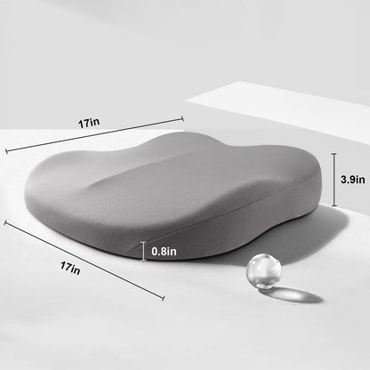 Car Seat Cushion Memory Foam Driver Height Boost for Visibility
