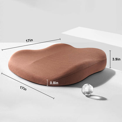 Car Seat Cushion Memory Foam Driver Height Boost for Visibility