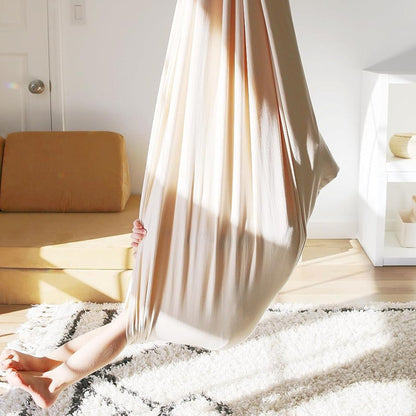 Sensory Swing Therapy Hammock for Kids Soft Cotton Hanging Seat
