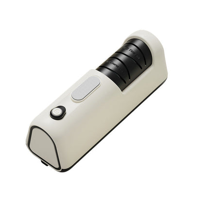 Electric Knife Sharpener USB Rechargeable 2 Stage for Kitchen Knives