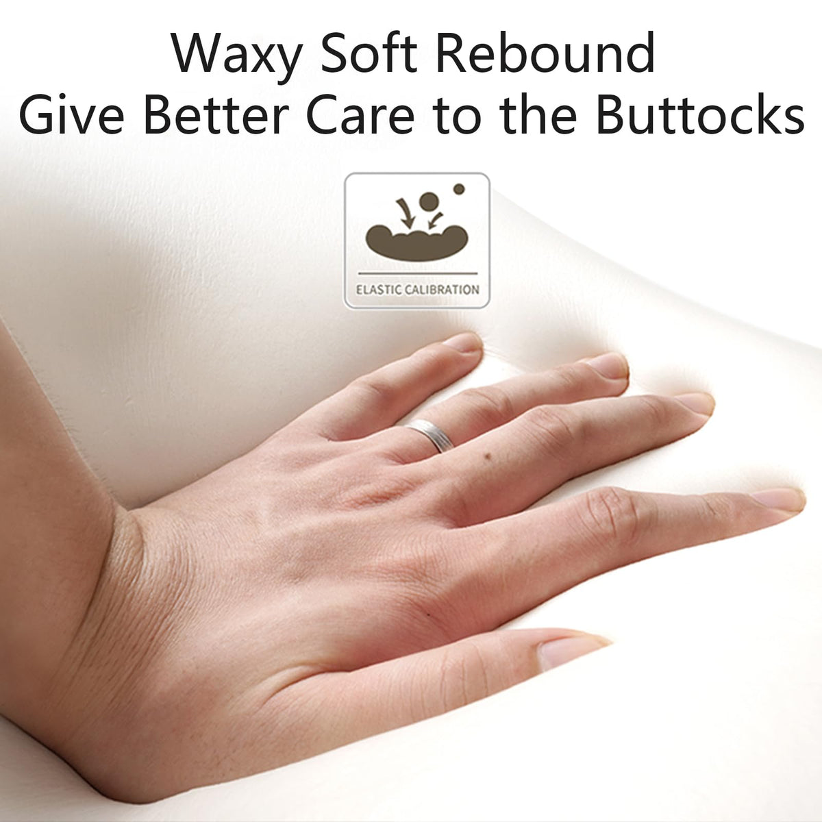 Car Seat Cushion Memory Foam Driver Height Boost for Visibility