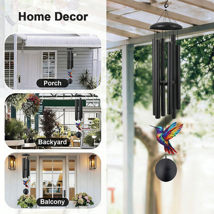Wind Chimes for Outside Hummingbird Memorial Wind Chime Garden Decor