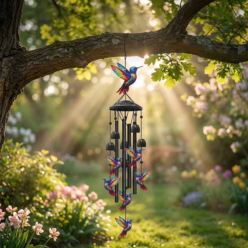 Wind Chimes for Outside Hummingbird Memorial Wind Chime Garden Decor