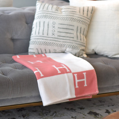 Throw Blanket Soft Faux Cashmere Cozy Sofa Bed Blanket