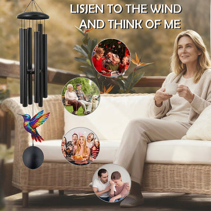 Wind Chimes for Outside Hummingbird Memorial Wind Chime Garden Decor