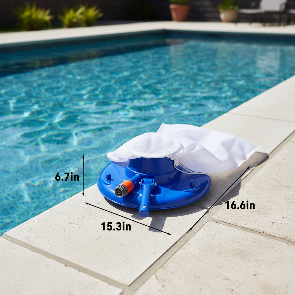 Pool Vacuum Pool Cleaner Water Pressure Suction Cleaning Tool