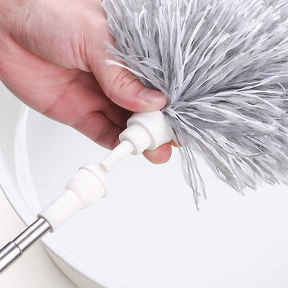 Duster with Extension Pole Microfiber for High Ceiling Fan Cobweb
