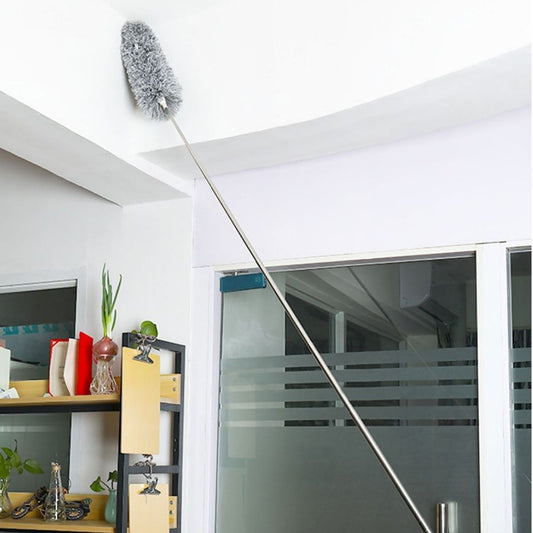 Duster with Extension Pole Microfiber for High Ceiling Fan Cobweb