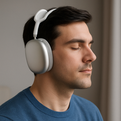 Wireless Headphones Bluetooth Over Ear with Mic and Soft Ear Cushions