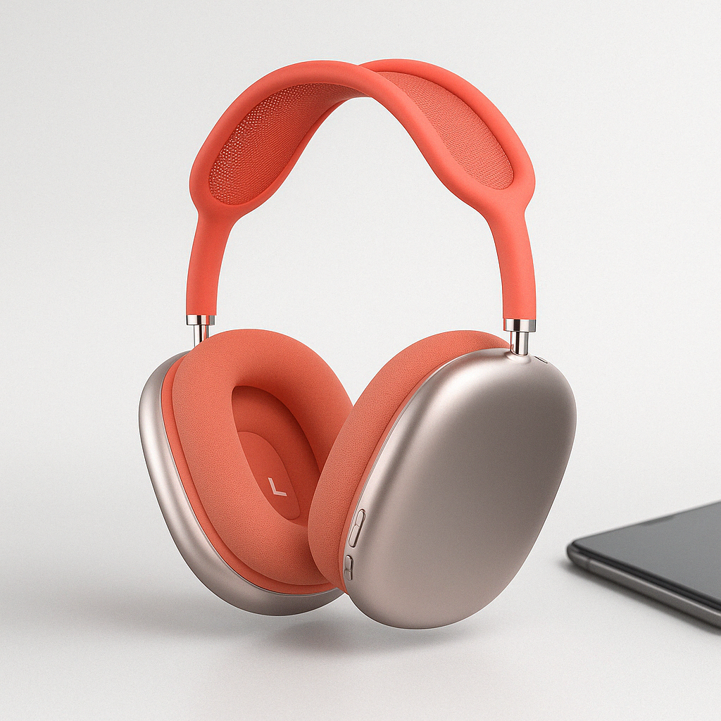 Wireless Headphones Bluetooth Over Ear with Mic and Soft Ear Cushions
