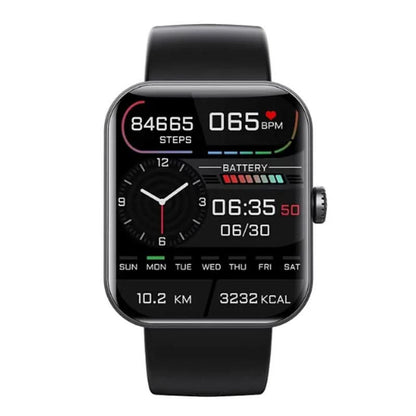 Smart Watch Health Monitor with Glucose Trend and Heart Tracking