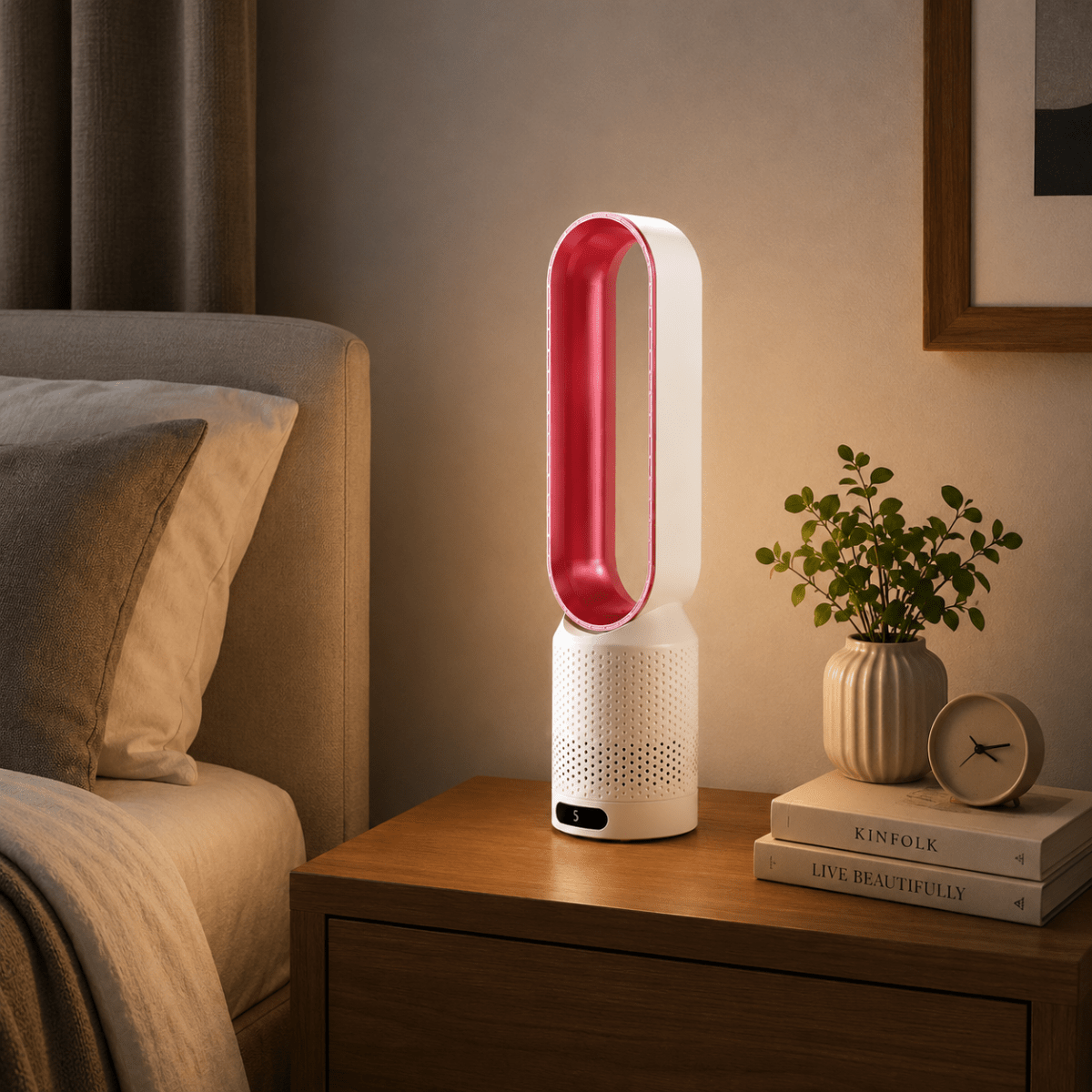 Tower Fan Oscillating Portable Quiet Cooling Fan for Bedroom Home