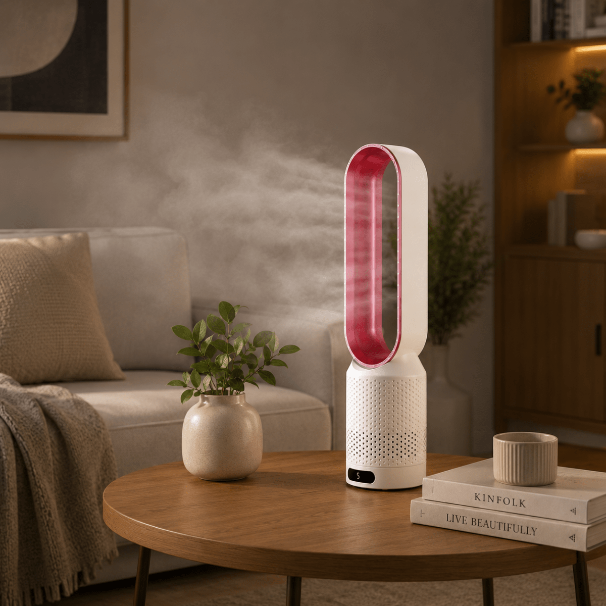 Tower Fan Oscillating Portable Quiet Cooling Fan for Bedroom Home