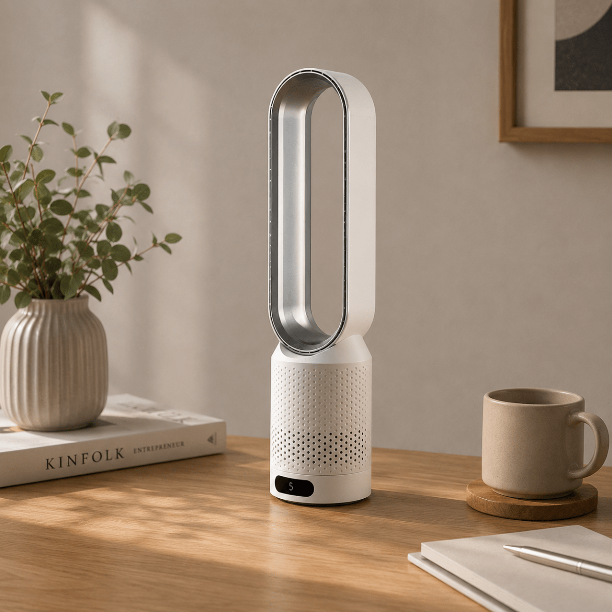 Tower Fan Oscillating Portable Quiet Cooling Fan for Bedroom Home