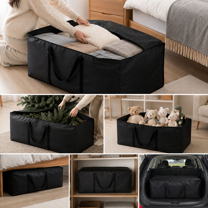 Patio Cushion Storage Bag Heavy Duty Water Resistant with Handles