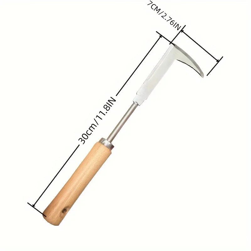 Weeding Tool Stainless Steel Crack Weeder for Patio Pavers Sidewalk