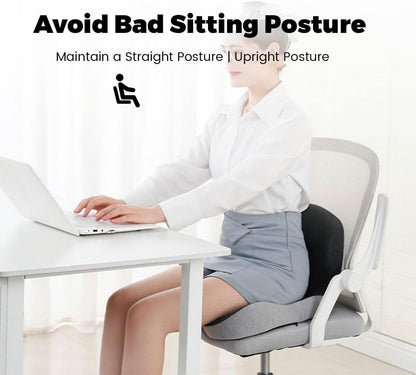 Seat Cushion Memory Foam Ergonomic Office Chair Pad