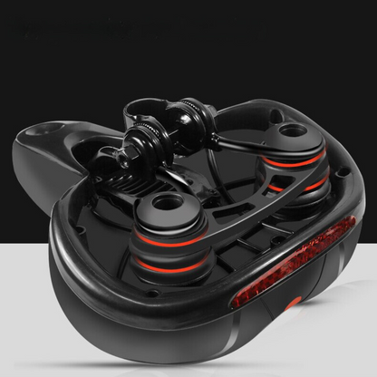 Bike Seat Comfortable Memory Foam Wide Bicycle Saddle for Men Women