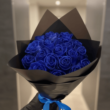 Artificial Rose Glitter Decorative Rose Luxury Gift Flower
