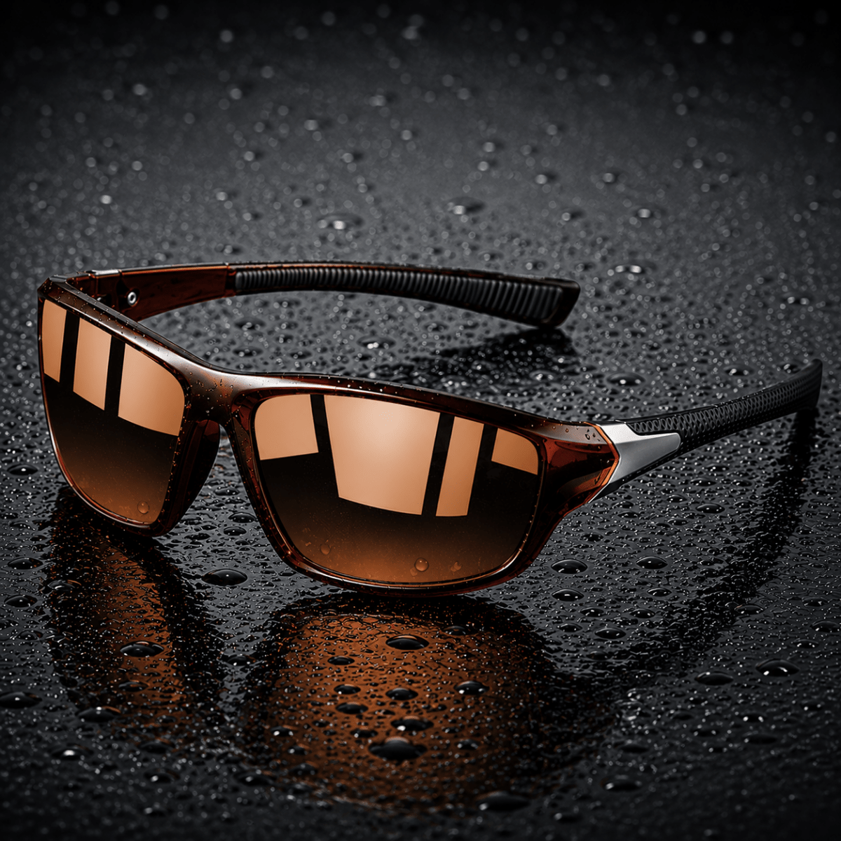 Polarized Sports Sunglasses for Men Women UV400 Cycling and Fishing