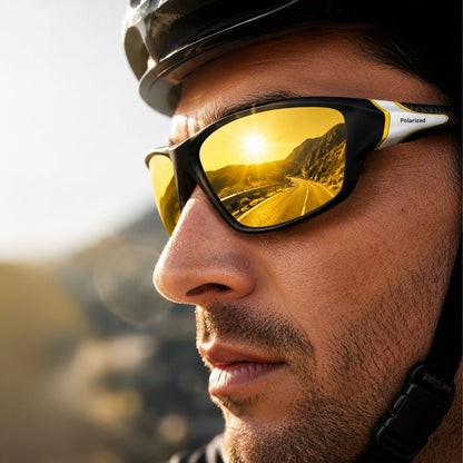 Polarized Sports Sunglasses for Men Women UV400 Cycling and Fishing