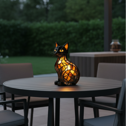 Night Light Cat Lamp Rechargeable Silicone Touch LED Light