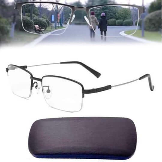 Reading Glasses Multifocal Blue Light Blocking Anti Glare Eyewear