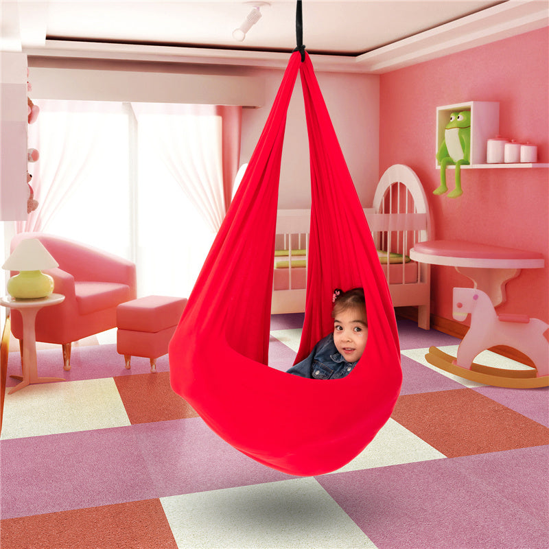 Sensory Swing Therapy Hammock for Kids Soft Cotton Hanging Seat
