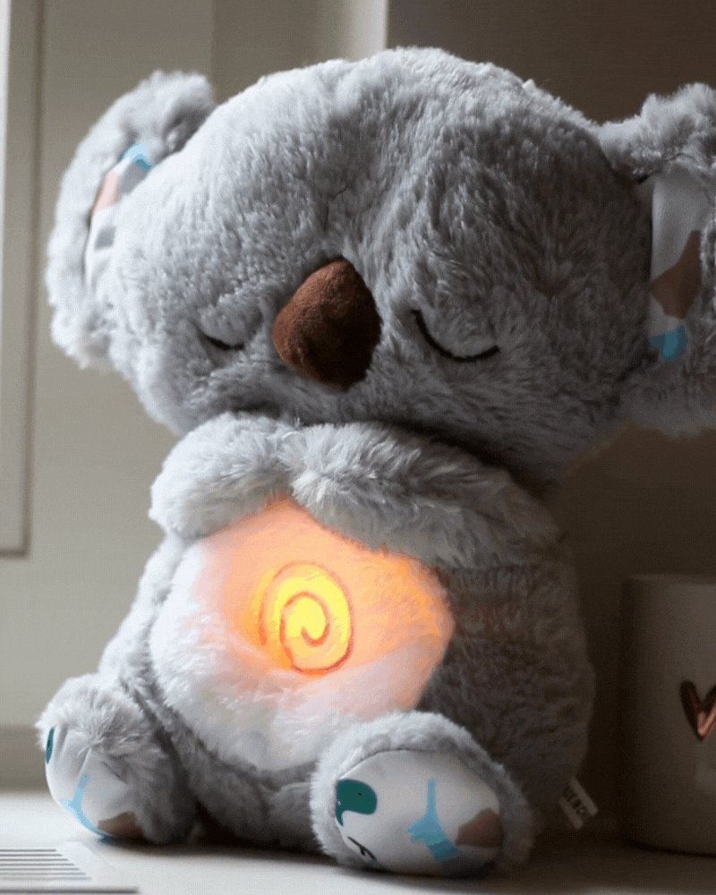 Stuffed Animal Sleep Aid Plush Toy with Light and Sound