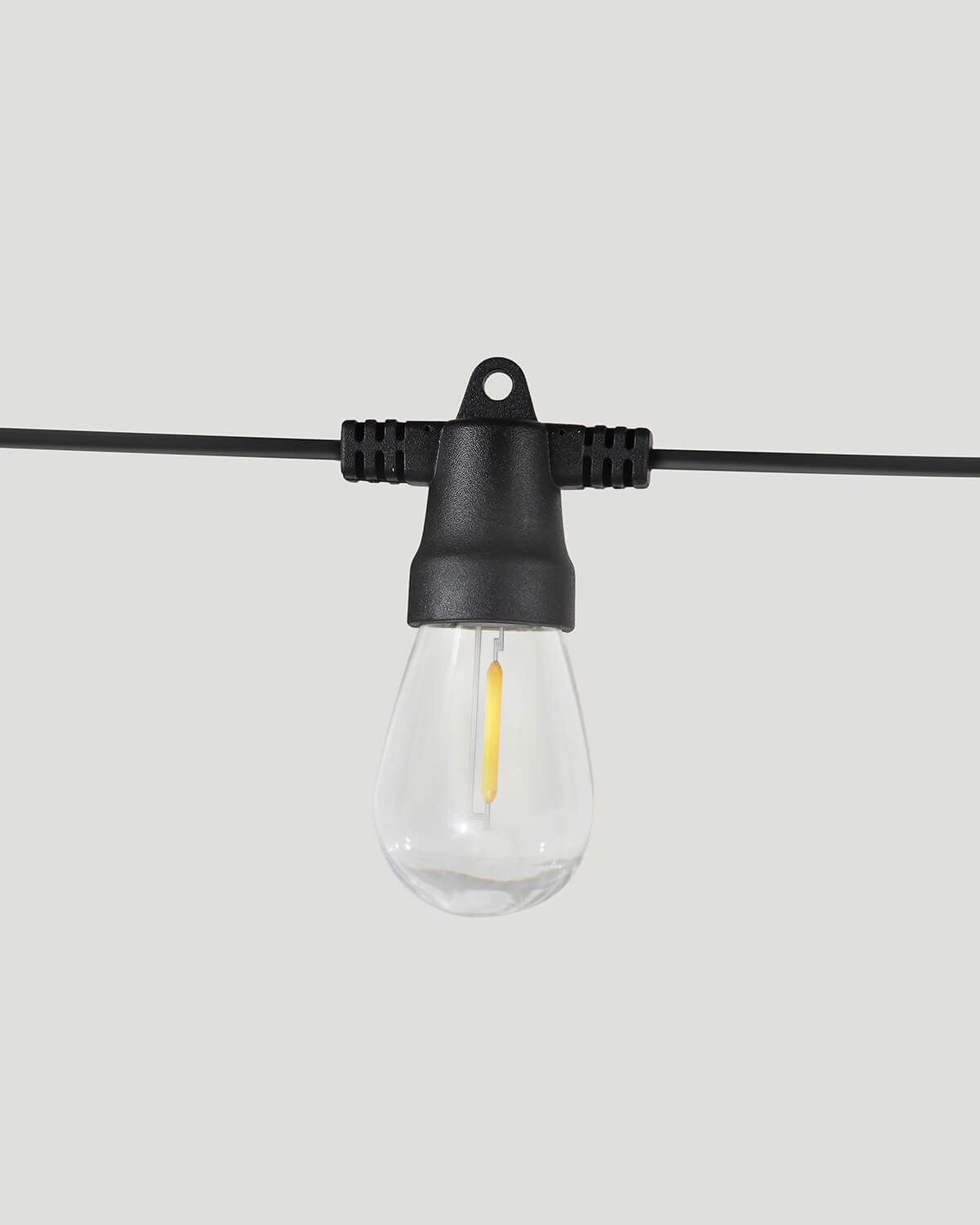 String Lights Solar Edison Outdoor Patio Lighting