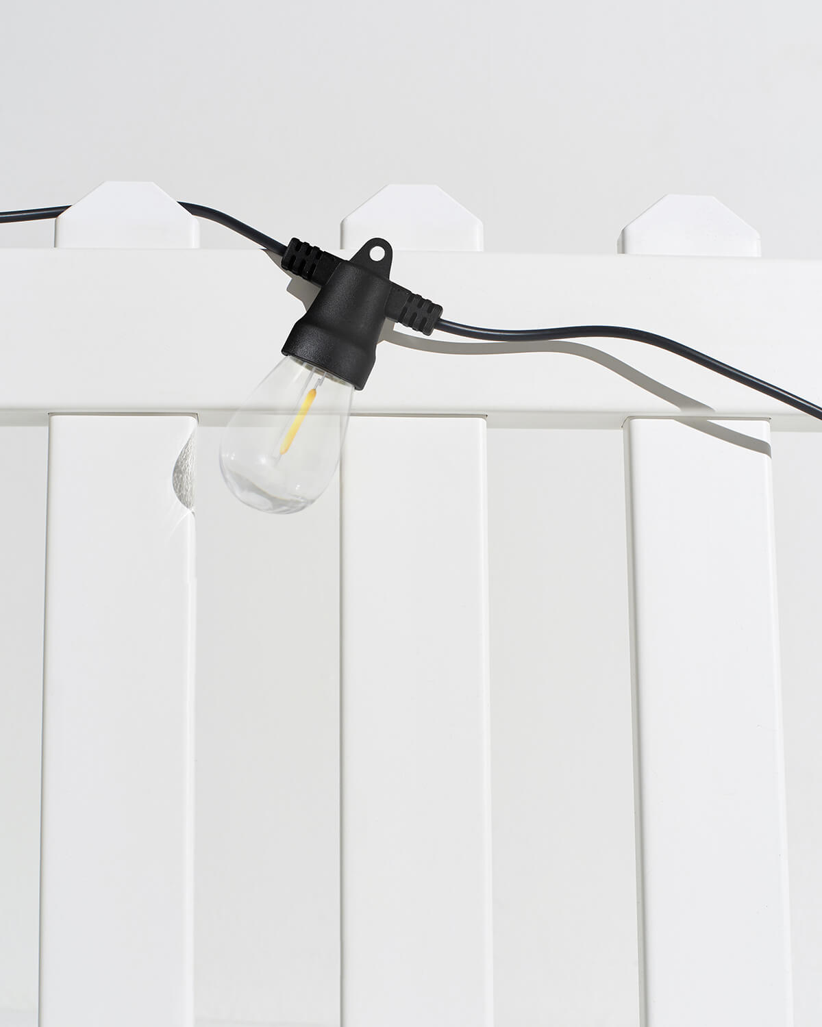 String Lights Solar Edison Outdoor Patio Lighting