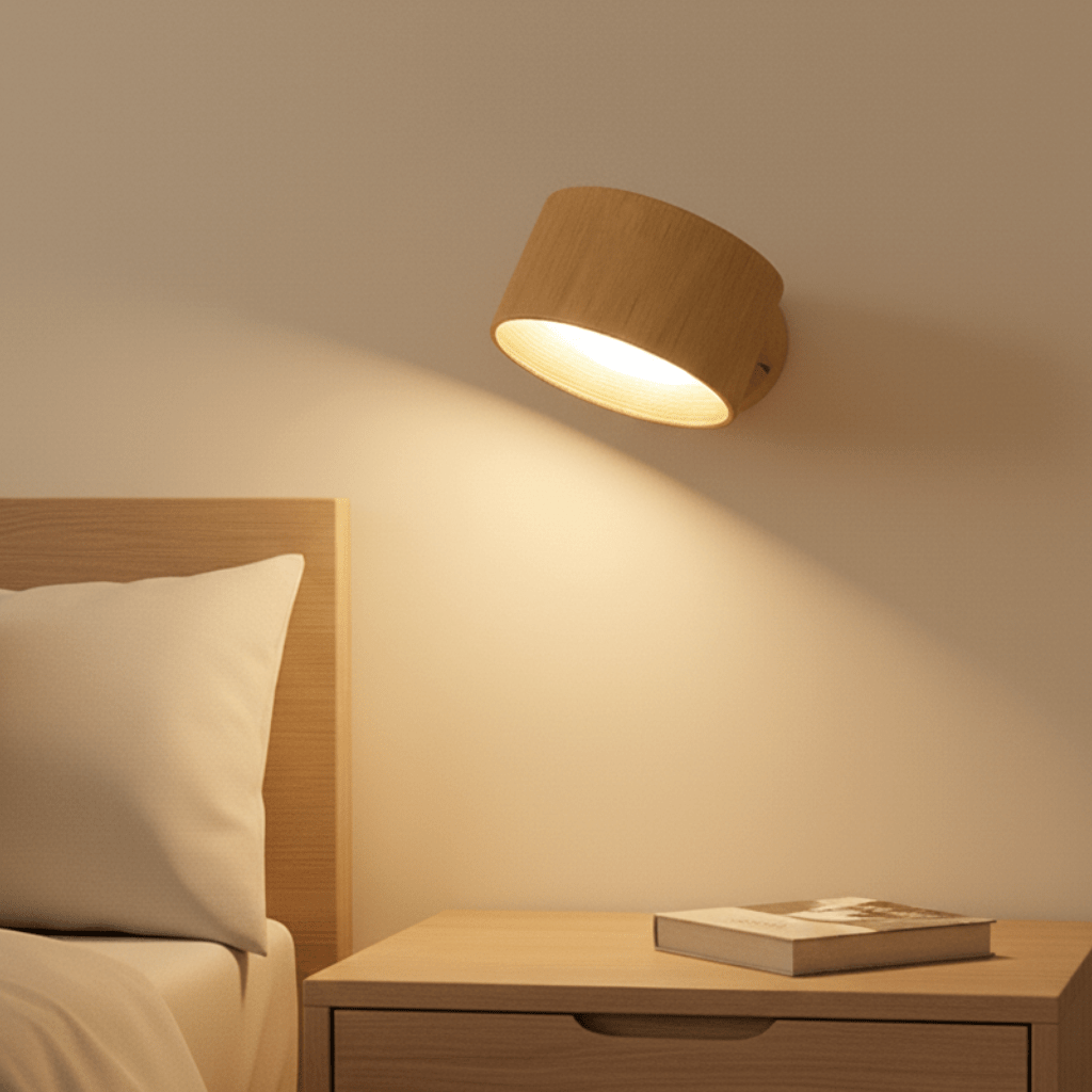 LED Wall Light Wireless Rechargeable Modern Indoor Sconce