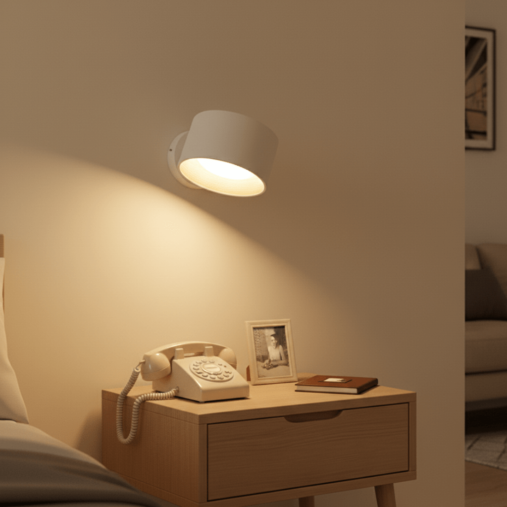 LED Wall Light Wireless Rechargeable Modern Indoor Sconce