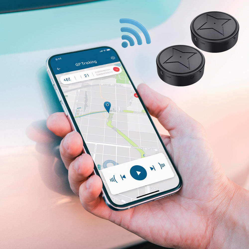 GPS Tracker for Vehicles Magnetic Mini Real Time 4G with App
